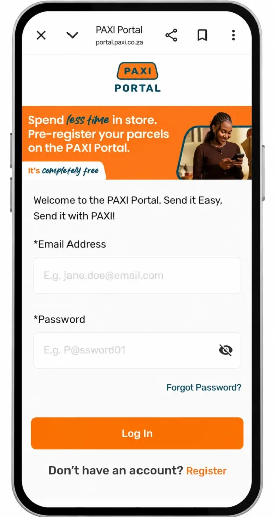 How to Register on the PAXI Portal