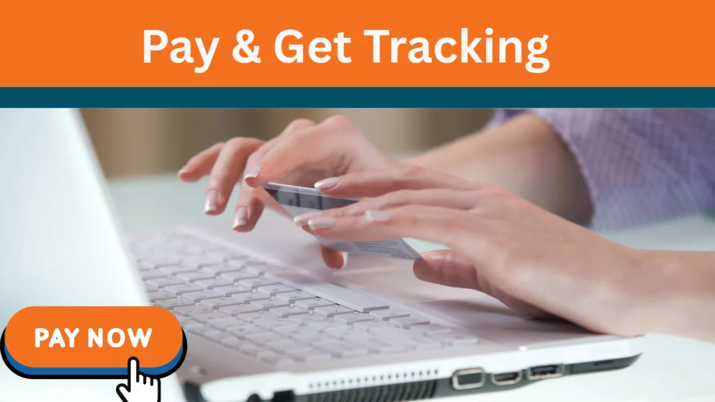 Pay and Receive Your Tracking Number