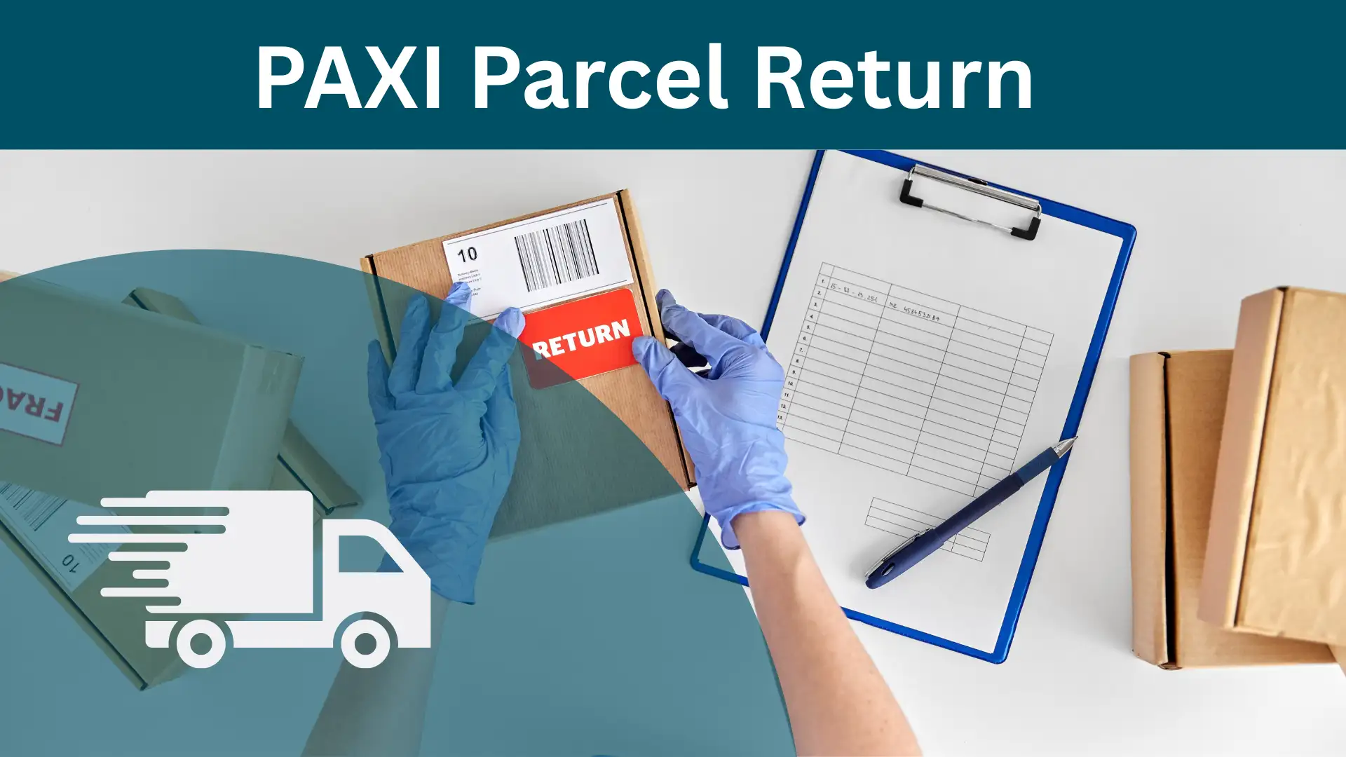 Returning a parcel through PAXI