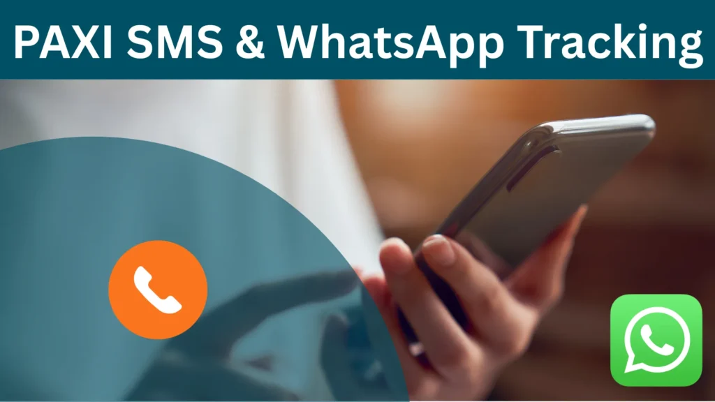 Track my PAXI parcel by SMS and WhatsApp
