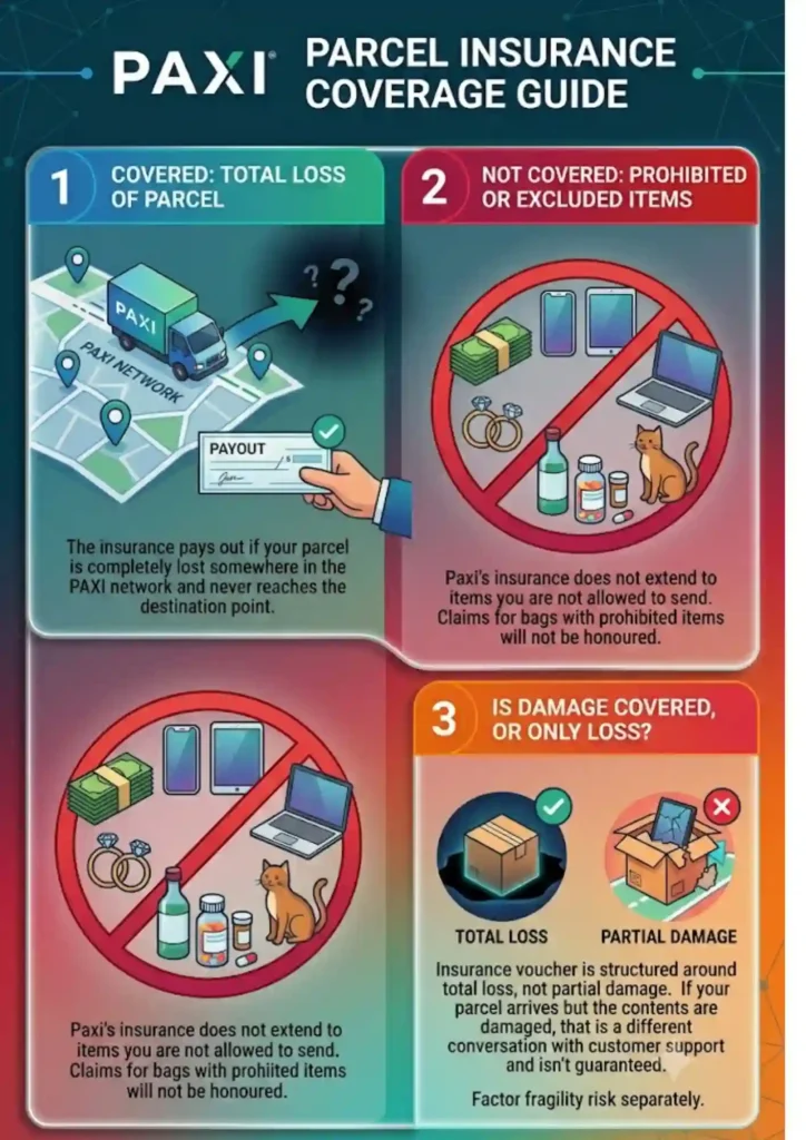 What Paxi Insurance Does and Doesn't Cover